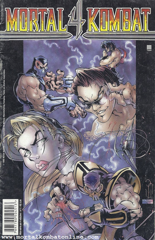 Review: Mortal Kombat 4 #1 (Brazil, 1998) - Mortal Kombat Online